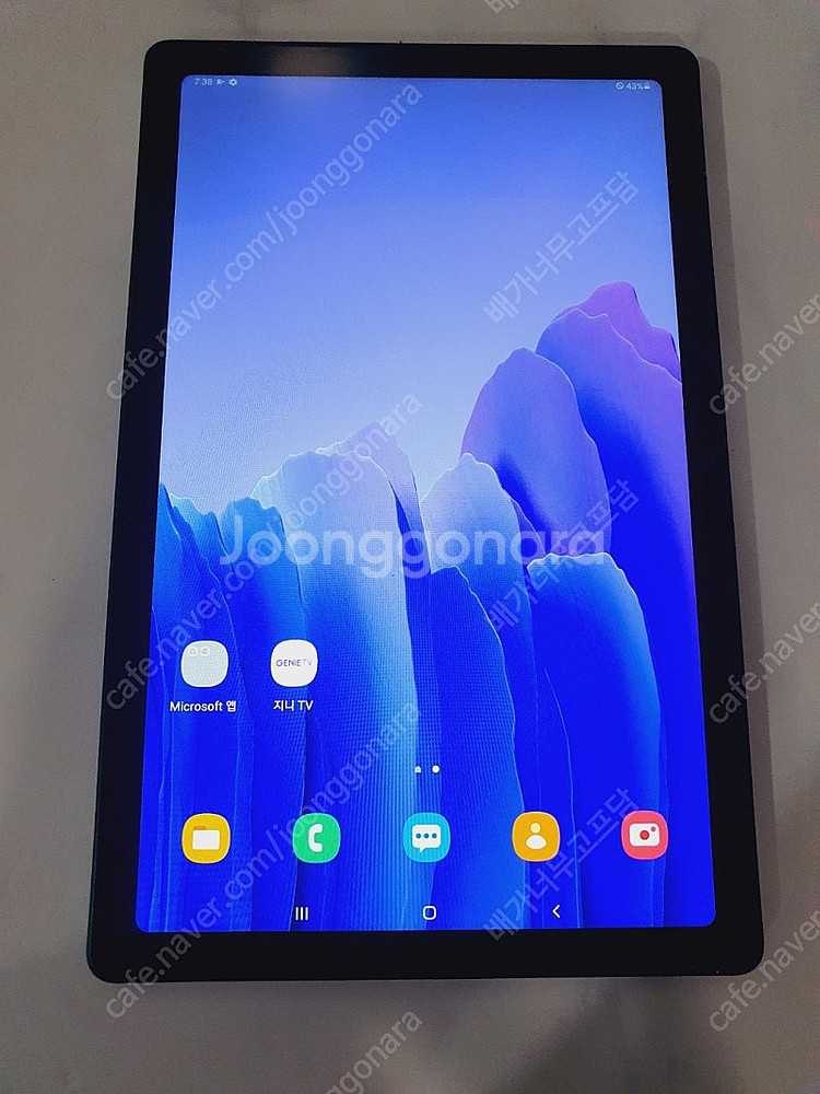 갤럭시 탭A7 그레이 64G S급매우깨끗 케이스포함 13만원 판매합니다--0